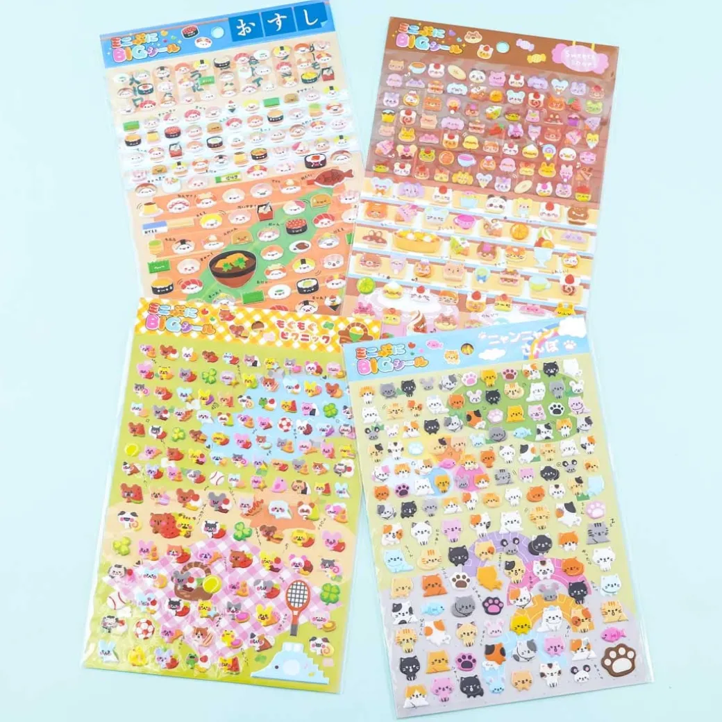 Mini Puni Big Assorted Seal Sticker Set