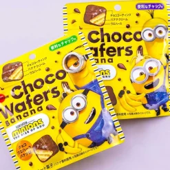 Minions Banana Chocolate Wafers