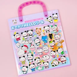 Mochi Mochi Panda Carnival Puffy Sticker Set