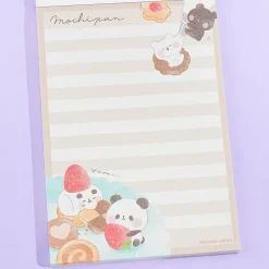 Mochi Mochi Panda Fluffy Sweets Scented A6 Memo Pad
