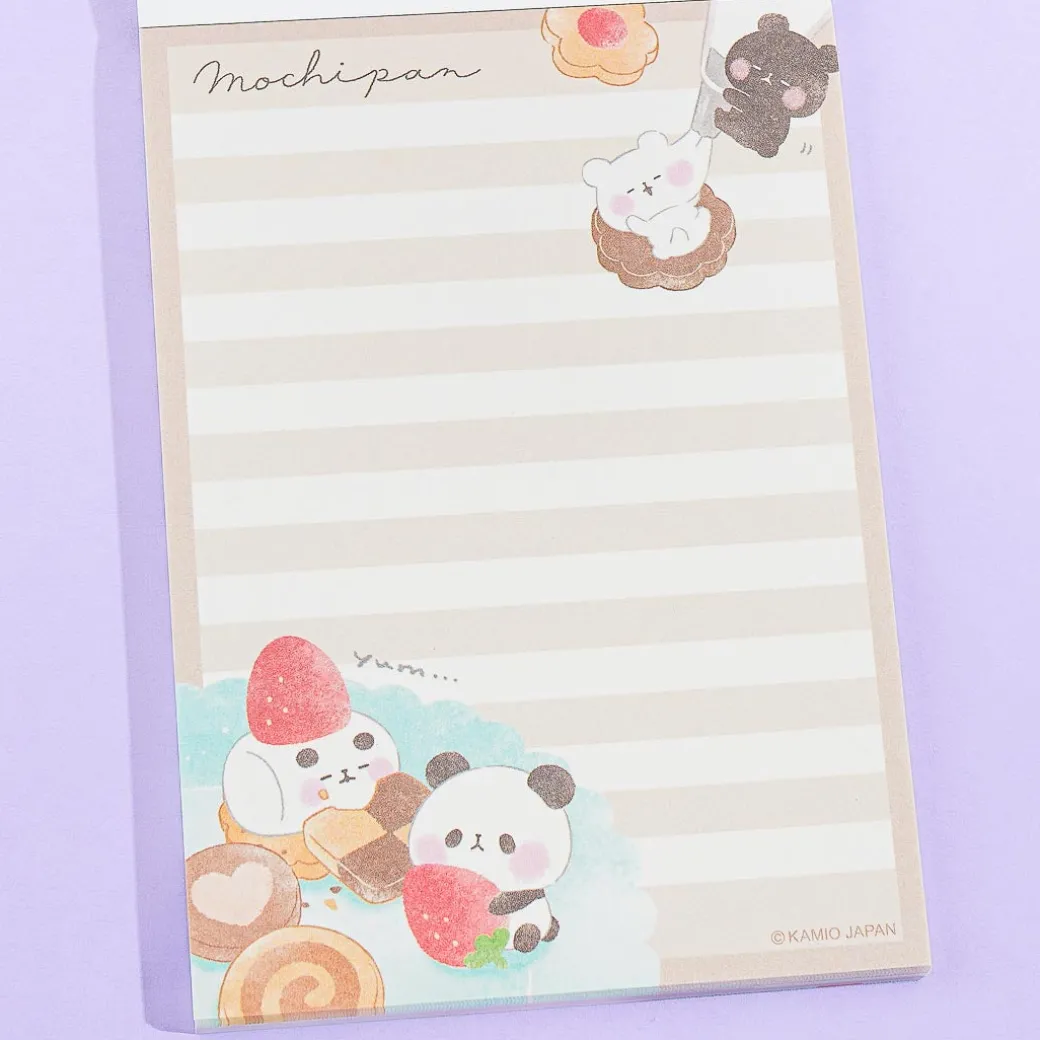 Mochi Mochi Panda Fluffy Sweets Scented A6 Memo Pad