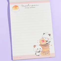 Mochi Mochi Panda Fluffy Sweets Scented A6 Memo Pad