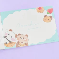 Mochi Mochi Panda Fluffy Sweets Scented A6 Memo Pad