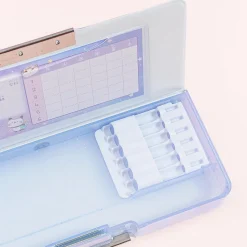 Mochi Mochi Panda Zodiac Sign Glittery Double-Sided Pencil Case