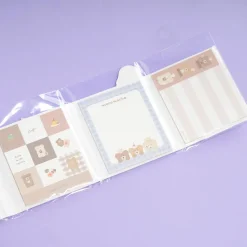 Mocomocha Cafe Book-Style Mini Memo Pad