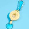 Mofusand Bee Cat Retractable Keychain with Carabiner