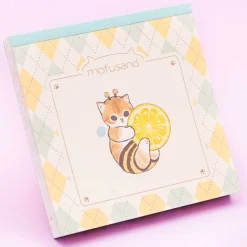 Mofusand Bee-Nyan Square Memo Pad