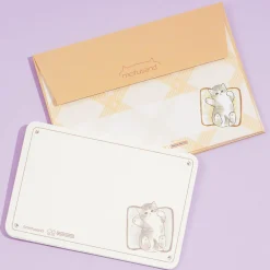 Mofusand Bread Cat Message Card & Envelope Set