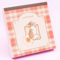 Mofusand Bread Square Memo Pad