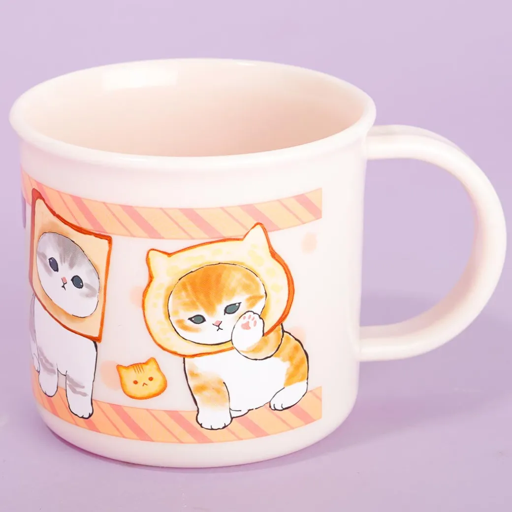 Mofusand Cat Bread Plastic Cup