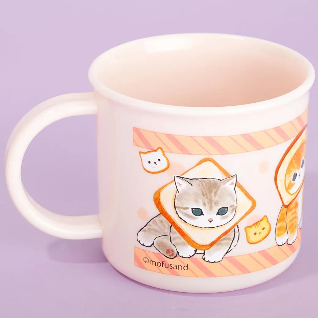Mofusand Cat Bread Plastic Cup