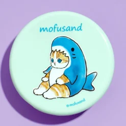 Mofusand Cat Shark Compact Mirror
