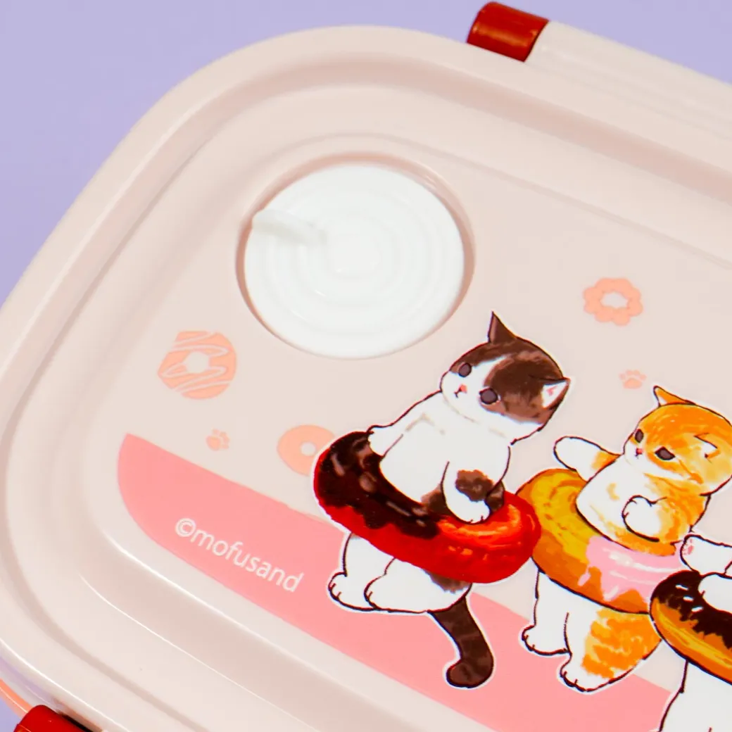 Mofusand Cat Swimming Party Bento Box