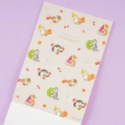 Mofusand Fruit Cat Die-Cut Memo Pad