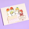 Mofusand Fruity Pop Up Greeting Card