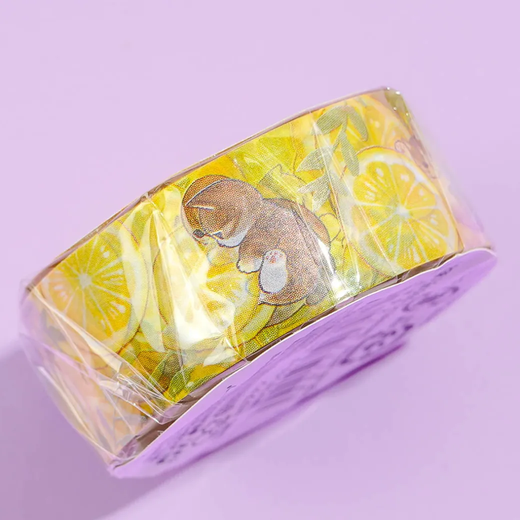 Mofusand Lemon Masking Tape