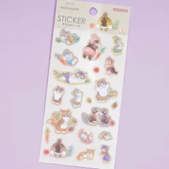 Mofusand Meow Pants Fluffy Stickers