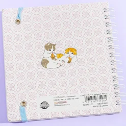 Mofusand Milk Tea Grid Notebook