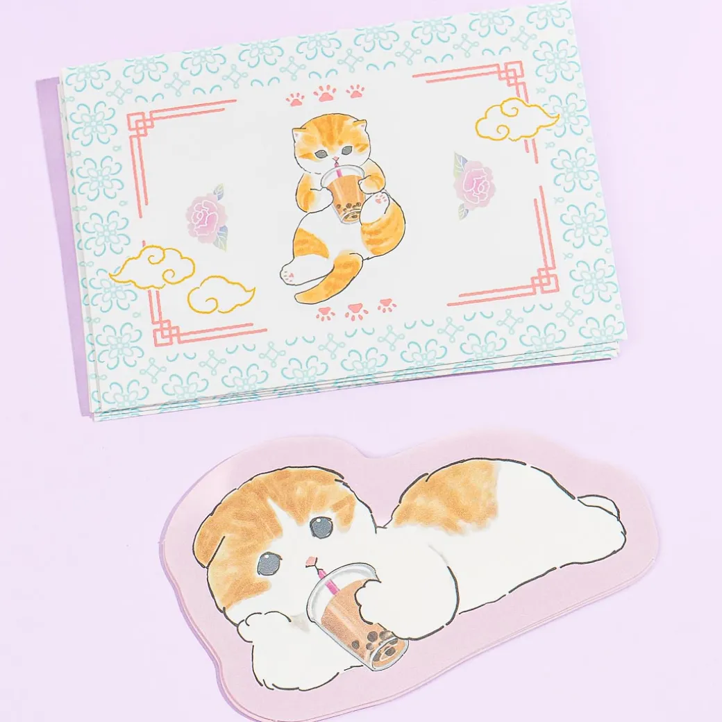 Mofusand Milk Tea Mini Letter Set