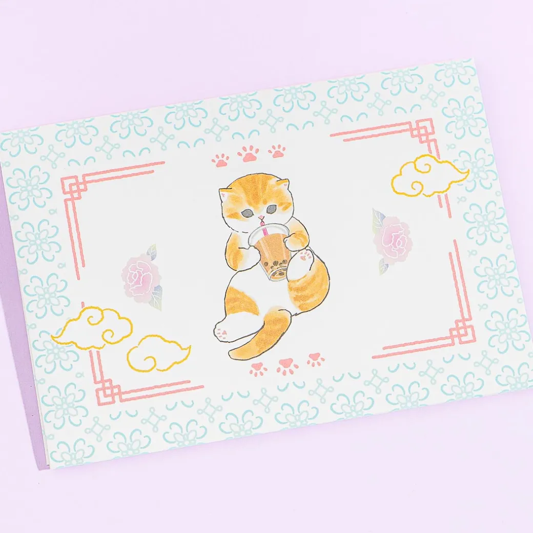 Mofusand Milk Tea Mini Letter Set