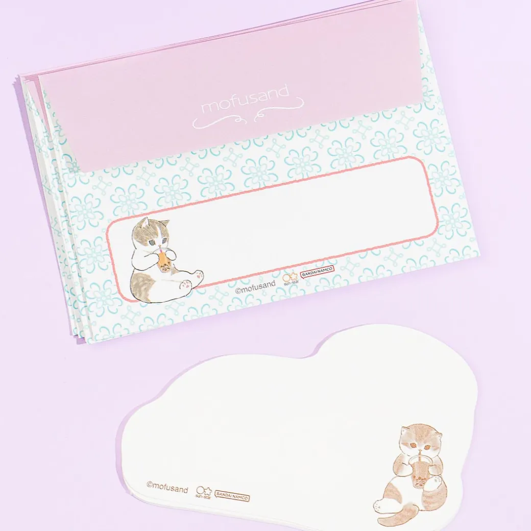 Mofusand Milk Tea Mini Letter Set