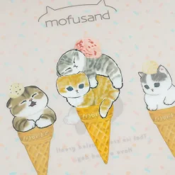 Mofusand Neko Ice Cream A4 File Folder