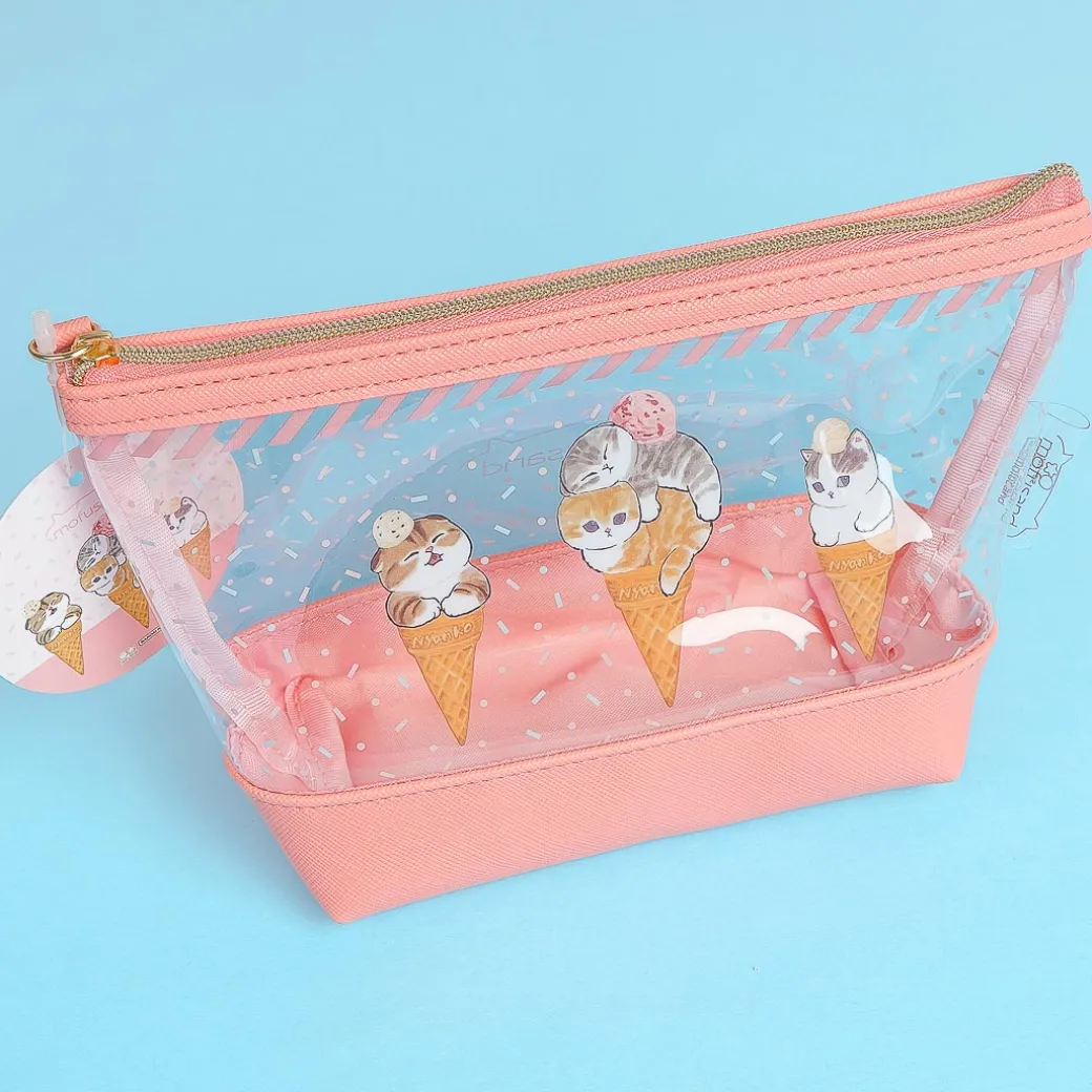 Mofusand Neko Ice Cream Boat Pouch