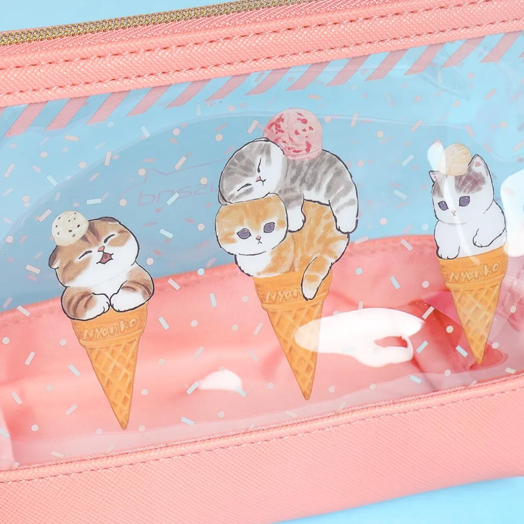 Mofusand Neko Ice Cream Boat Pouch