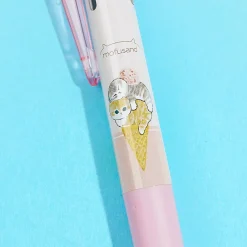 Mofusand Neko Ice Cream 3-Color Ballpen