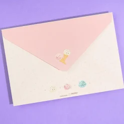 Mofusand Neko Ice Cream Letter Set