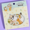 Mofusand Neko Ice Cream Sticker Flakes