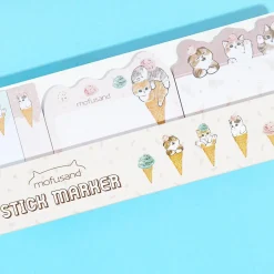 Mofusand Neko Ice Cream Sticky Notes Set