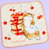 Mofusand Pancake Cat Face Towel