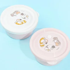 Mofusand Round Food Container Set - 2 pcs