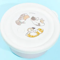 Mofusand Round Food Container Set - 2 pcs