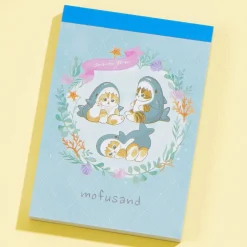 Mofusand Shark Nyan Mini Memo Pad