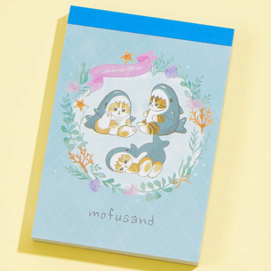 Mofusand Shark Nyan Mini Memo Pad