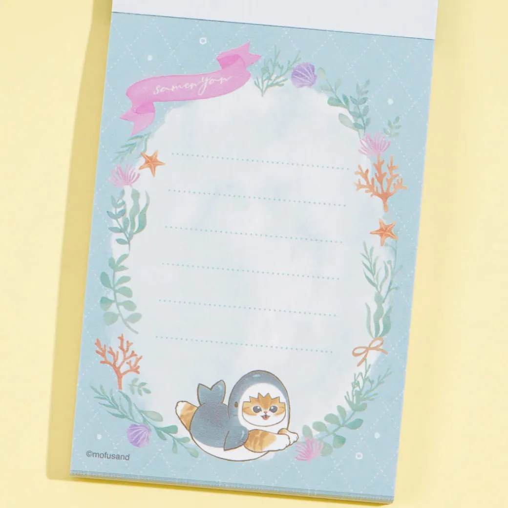 Mofusand Shark Nyan Mini Memo Pad