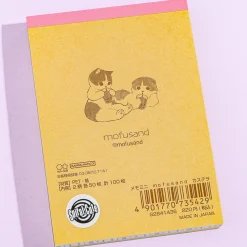 Mofusand Snacktime Mini Memo Pad