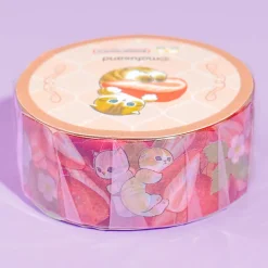 Mofusand Strawberry Masking Tape