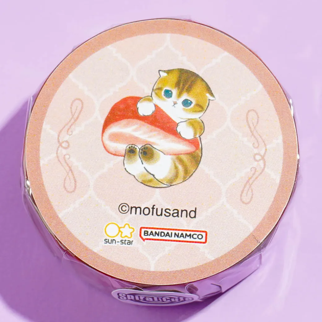Mofusand Strawberry Masking Tape