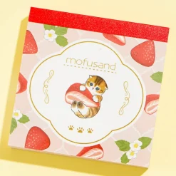 Mofusand Strawberry Mini Memo Pad