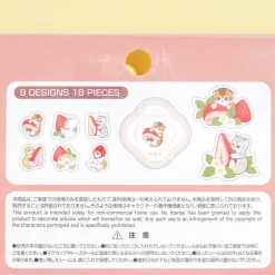 Mofusand Strawberry Stickers
