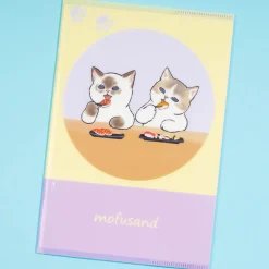 Mofusand Sushi Party A5 Notebook with Cover