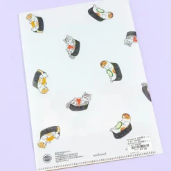 Mofusand Sushi Time A5 File Folder