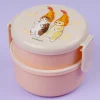 Mofusand Tempura Fun Round Stackable Bento Box
