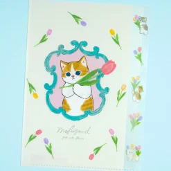 Mofusand Tulip Garden File Folder