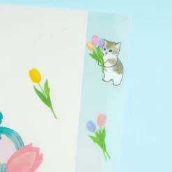 Mofusand Tulip Garden File Folder