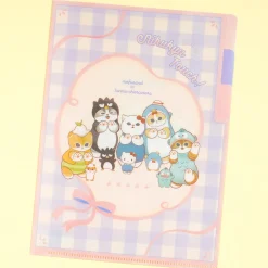 Mofusand x Sanrio Characters Multi-Slot A5 File Folder
