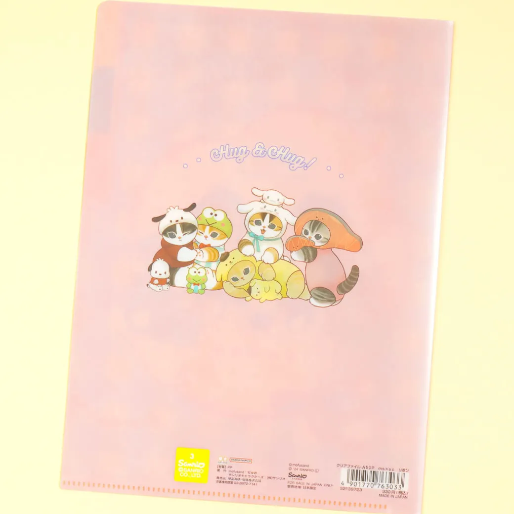 Mofusand x Sanrio Characters Multi-Slot A5 File Folder